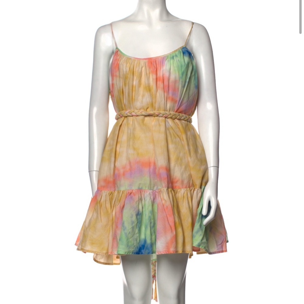 Rhode Tye Dye Printed Mini Dress